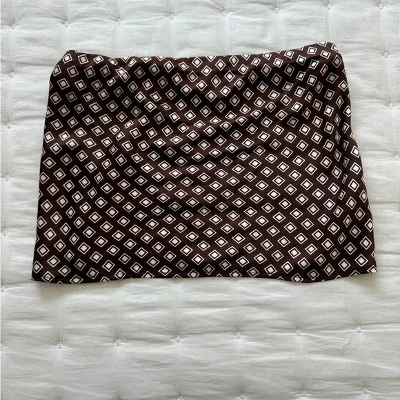 Reformation Small Spritz Strapless Silk Top - Picture 6 of 11